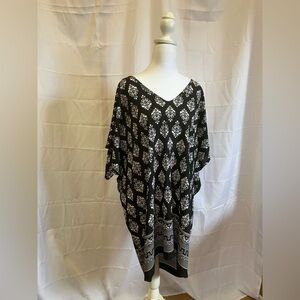 Black and White Kaftan